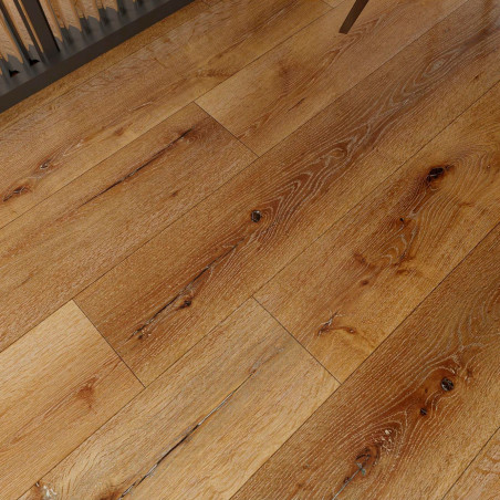 Wood-effect Vinyl Flooring Rustic Oak 8807-18 · class 33