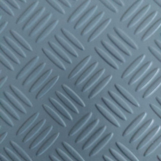 Checker Plate Vinyl Roll Green-Grey 7009 · 2 m wide